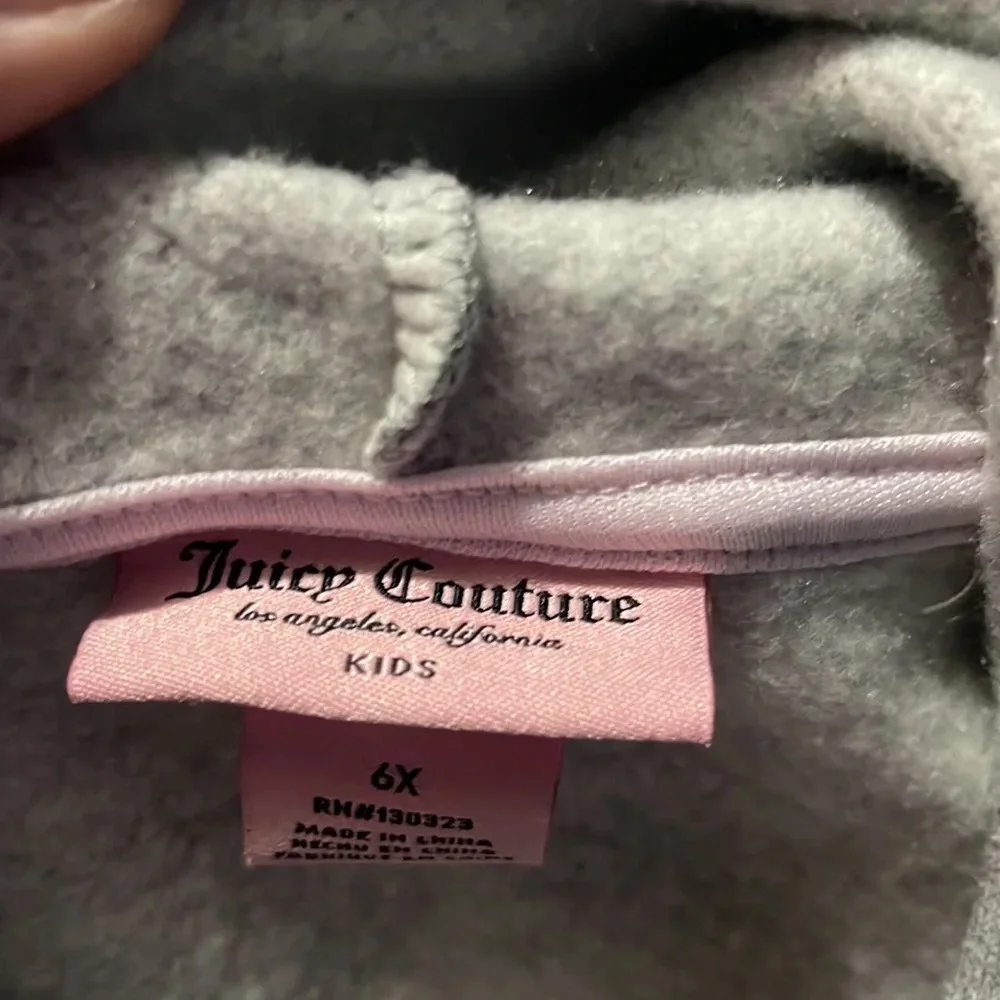 Juicy Couture Baby Girl's Faux Fur-Trim Hoodie 6X